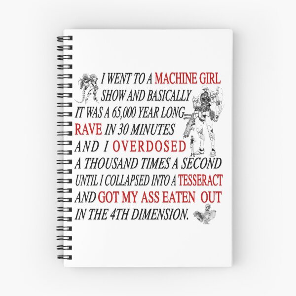 Item preview, I WENT TO A MACHINE GIRL SHOW  designed and sold by VioletKetkity.