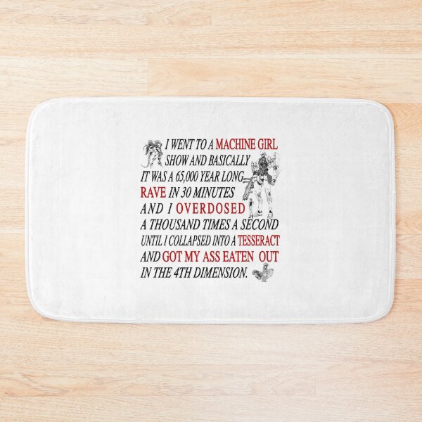 Item preview, I WENT TO A MACHINE GIRL SHOW  designed and sold by VioletKetkity.