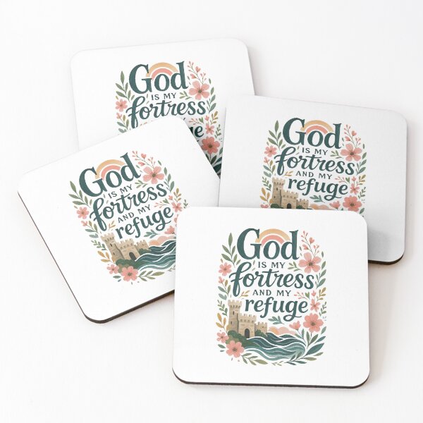 Item preview, God is my Fortress and my Refuge designed and sold by egospel.