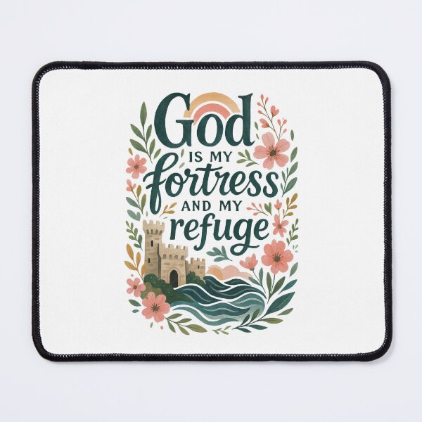 Item preview, God is my Fortress and my Refuge designed and sold by egospel.