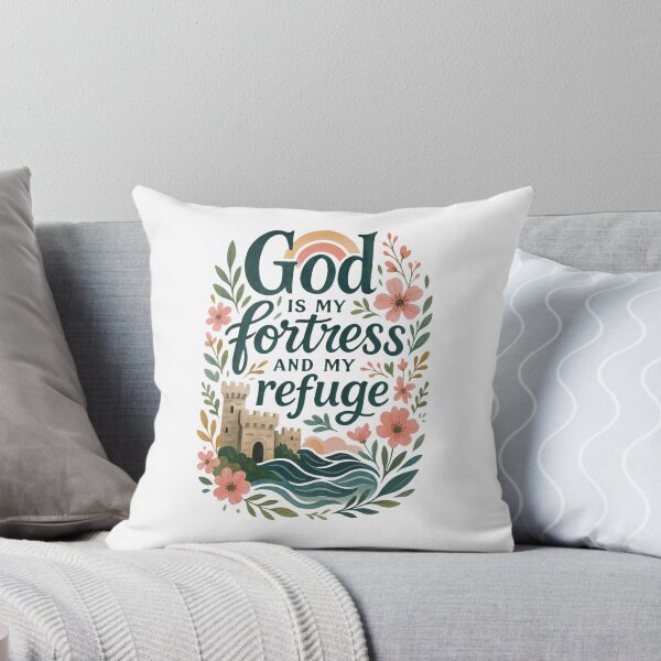 Item preview, God is my Fortress and my Refuge designed and sold by egospel.