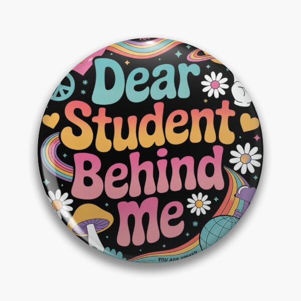 Item preview, Teacher Dear Students Behind Me Back Teacher Inspirational2  designed and sold by Belkisallen.