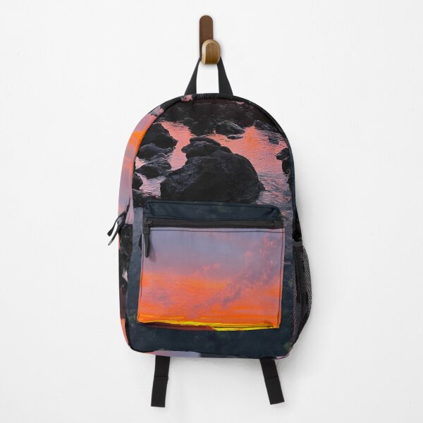 Item preview, Fiery Sunset Over Lava Shore designed and sold by TrisaThyme.