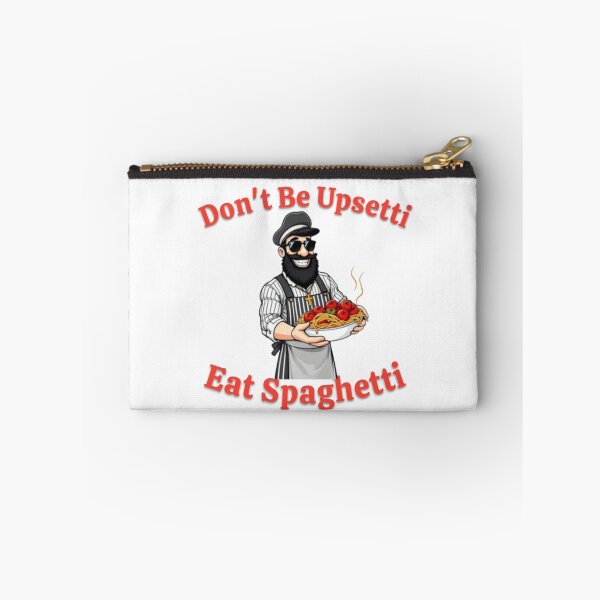 Item preview, Don't Be Upsetti Eat Spaghetti Pop Art Collection designed and sold by SaucyFoodTruck.