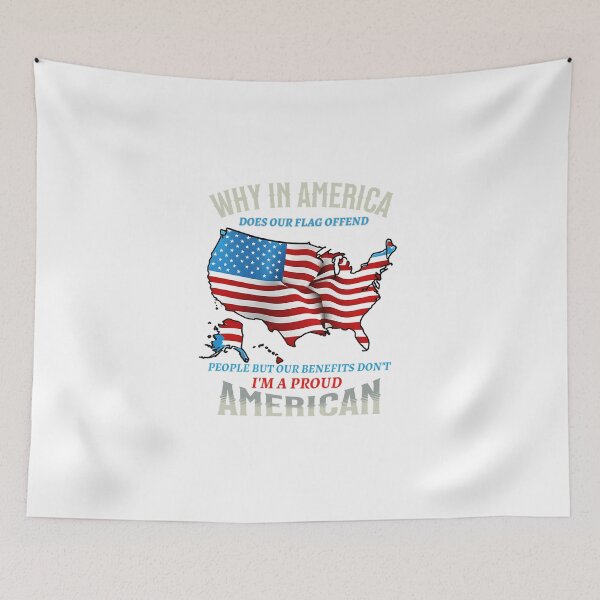Item preview, Why in America does  our flag offend people  designed and sold by BDLdesigns.