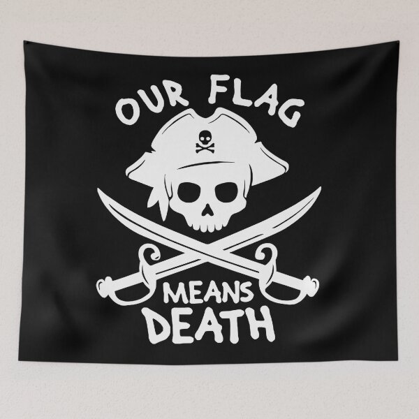 Item preview, Our Flag Means Death - Pirate Skull designed and sold by Snoopdogg307.