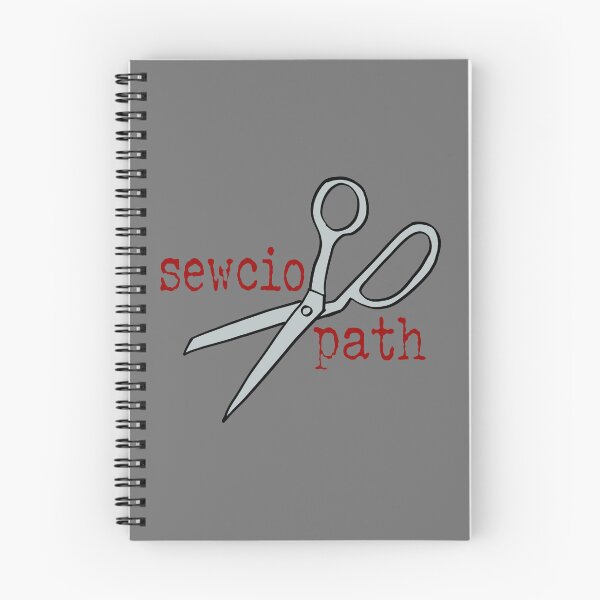 Item preview, Sewciopath with Scissors designed and sold by mcwolldesigns.