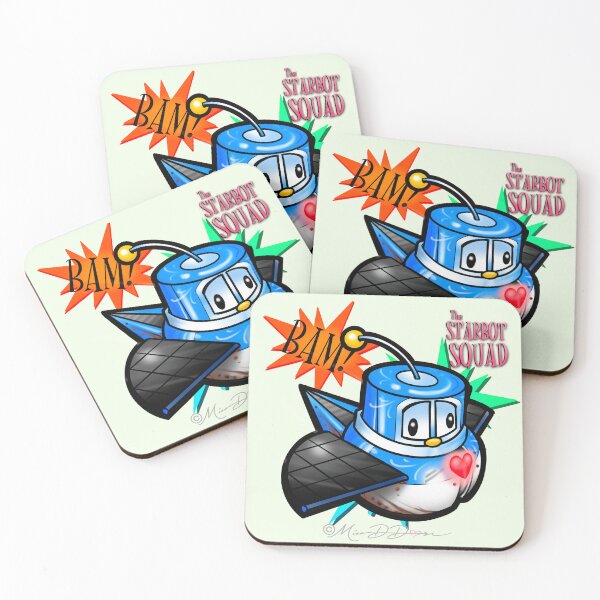 Item preview, STARBOT Squad- Birdee and the Bam! designed and sold by MetroINKbooks.