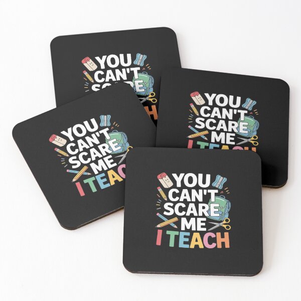 Item preview, You Can't Scare Me I Teach Middle School Teacher  designed and sold by KonstanKoraner.