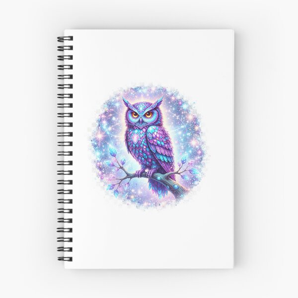 Item preview, Celestial Crystal Owl designed and sold by CelticSoulShop.
