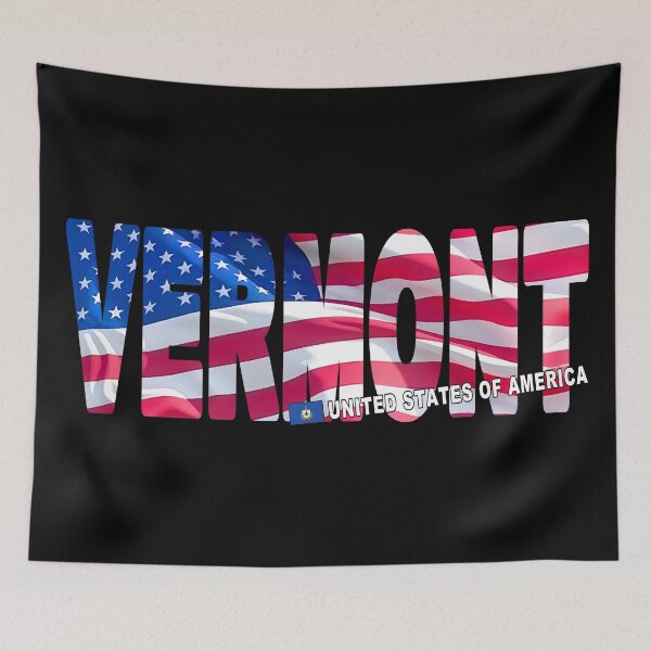 Item preview, VERMONT United States of America - Sticker Tee Shirt designed and sold by Adam Gormley.
