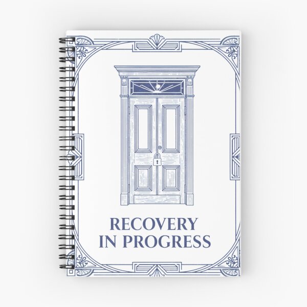 Item preview,  Not Your First Visitor - Hospital Boundary Setting Design - Vintage Blue designed and sold by TheNerdsHub.