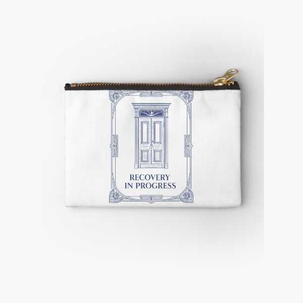 Item preview,  Not Your First Visitor - Hospital Boundary Setting Design - Vintage Blue designed and sold by TheNerdsHub.