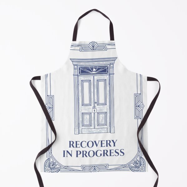 Item preview,  Not Your First Visitor - Hospital Boundary Setting Design - Vintage Blue designed and sold by TheNerdsHub.