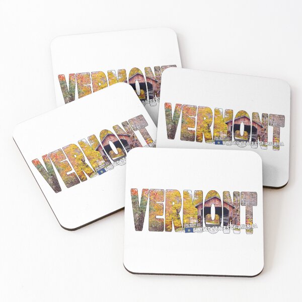 Item preview, VERMONT United States of America - Covered Bridge Fall designed and sold by Adam Gormley.