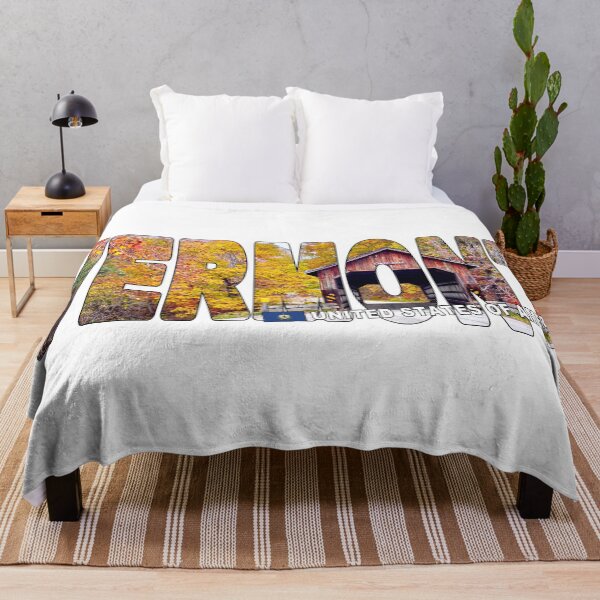 Item preview, VERMONT United States of America - Covered Bridge Fall designed and sold by Adam Gormley.
