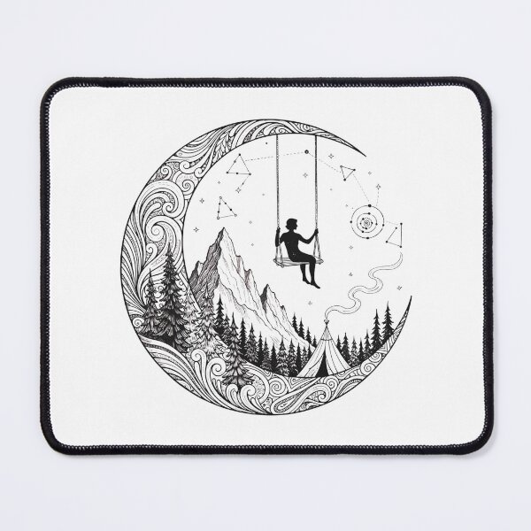 Item preview, Moon Swing Climber , Adventure for Climbers, Hikers, and Tourists designed and sold by StillOdd.