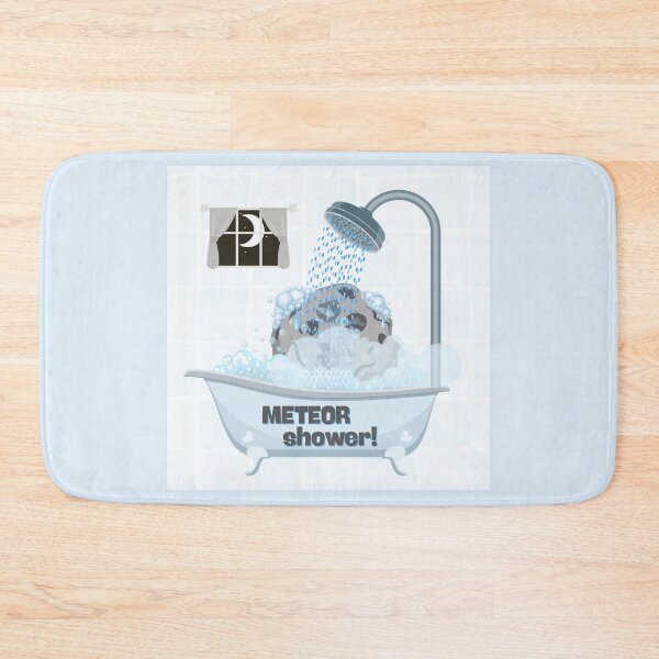 Item preview, Meteor Shower Nerdy Bathtub Celestial Geology Night designed and sold by tumbleweedphoto.