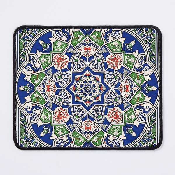 Item preview, Geometric / Motif Abstraction	Abstract or geometric patterns that derive their structure and color schemes directly from traditional Chinese porcelain, lacquerware, or textile motifs. designed and sold by DrmartDesigns.