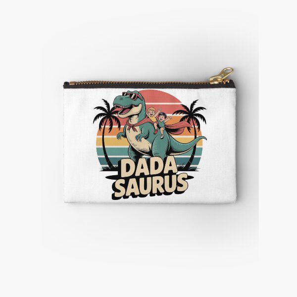 Artikelvorschau, Dada Saurus Retro Sunset T-Shirt – Cooles Geschenk für Dinosaurier-Papas entworfen und verkauft von graphic-genie.