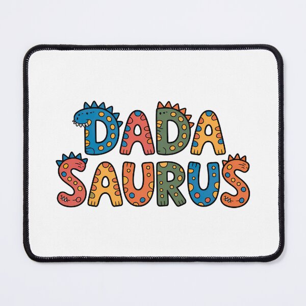 Item preview, Dada Saurus Retro Sunset T‑Shirt – Cool Dinosaur Dad Gift designed and sold by graphic-genie.