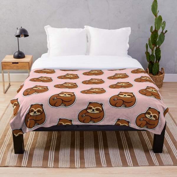 Item preview, Snuggle Sloth – Cozy Cartoon Animal designed and sold by TrendyDesign159.