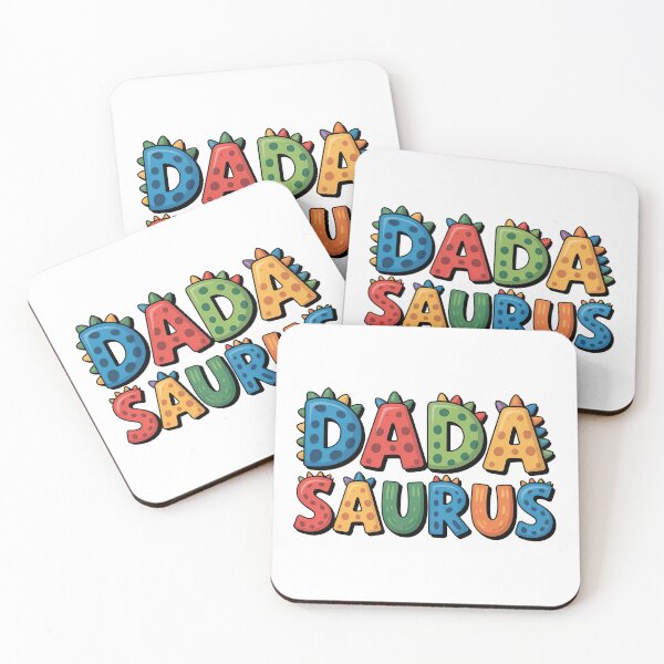 Item preview, Dada Saurus Retro Sunset T‑Shirt – Cool Dinosaur Dad Gift designed and sold by graphic-genie.