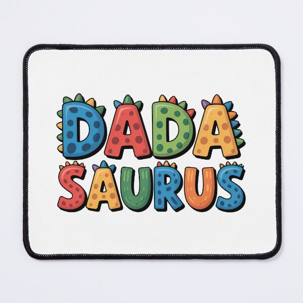 Item preview, Dada Saurus Retro Sunset T‑Shirt – Cool Dinosaur Dad Gift designed and sold by graphic-genie.