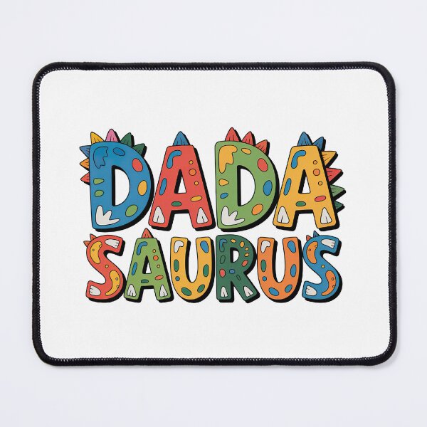 Item preview, Dada Saurus Retro Sunset T‑Shirt – Cool Dinosaur Dad Gift designed and sold by graphic-genie.