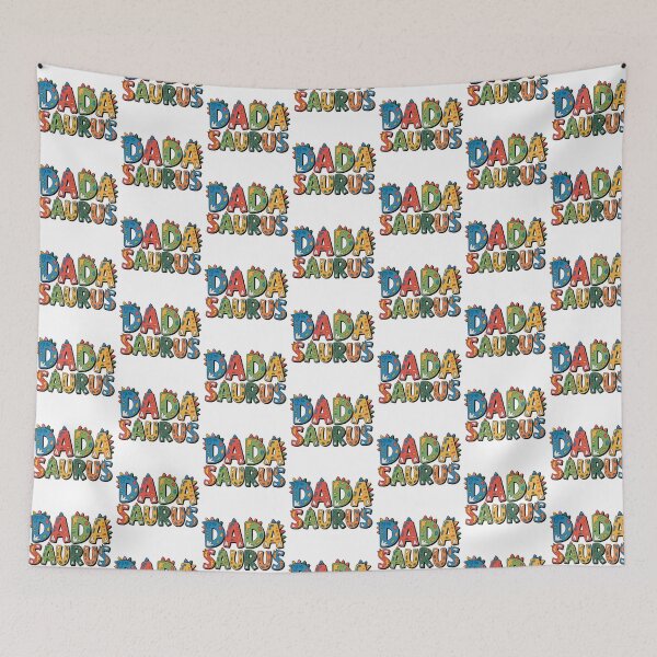 Item preview, Dada Saurus Retro Sunset T‑Shirt – Cool Dinosaur Dad Gift designed and sold by graphic-genie.