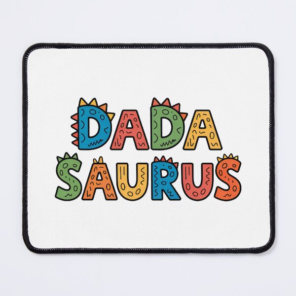 Item preview, Dada Saurus Retro Sunset T‑Shirt – Cool Dinosaur Dad Gift designed and sold by graphic-genie.