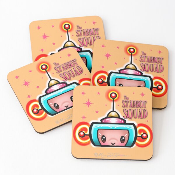 Item preview, StarBot Squad- Frank designed and sold by MetroINKbooks.
