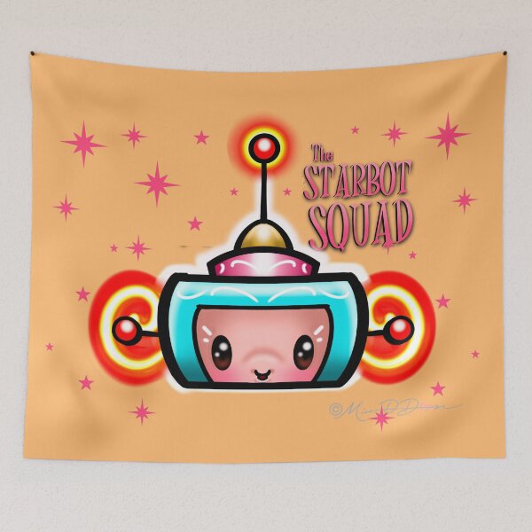 Item preview, StarBot Squad- Frank designed and sold by MetroINKbooks.