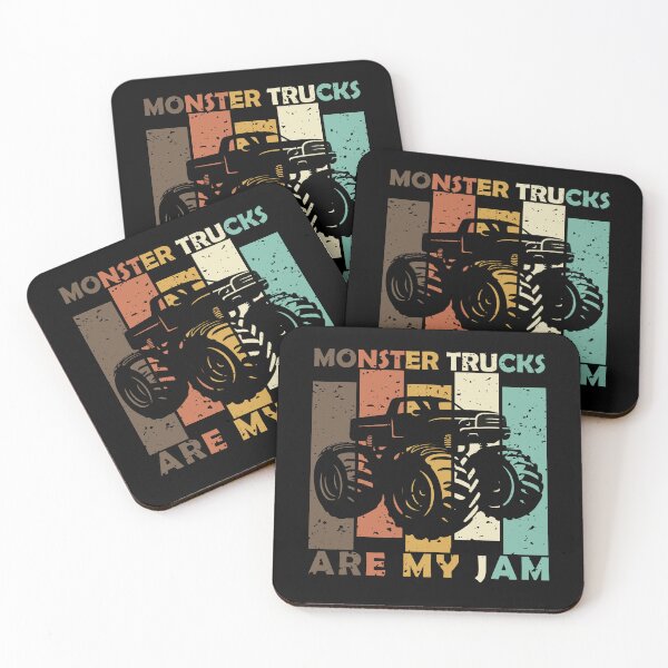 Item preview, Monster Trucks Are My Jam designed and sold by wesdesignshop.