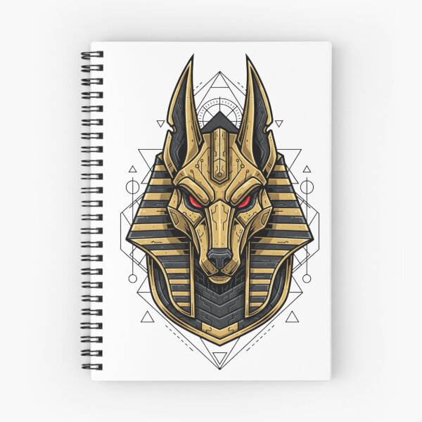 Item preview, Anubis Sentinel — Cyber Pharaoh Jackal Logo (Gold & Black) designed and sold by DONXX.