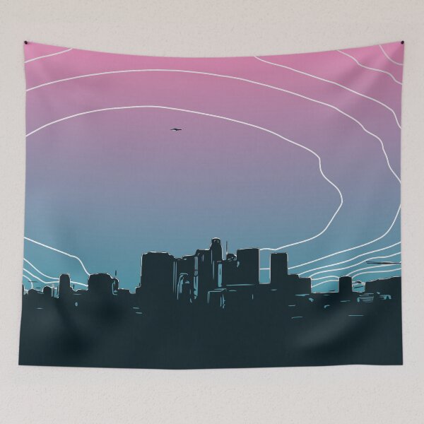 Item preview, Electric Skies Over LA designed and sold by Srphotola.