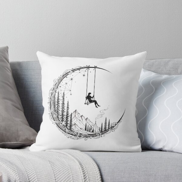 Item preview, Moon Dream Climber, Cosmic Mountain Scene -1 designed and sold by StillOdd.