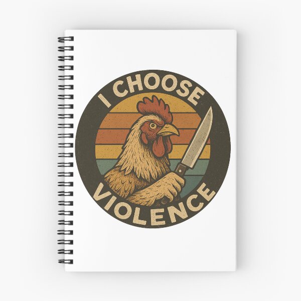 Item preview, I Choose Violence Chicken designed and sold by Shamrocked.