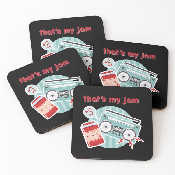 Item preview, That’s My Jam — Cassette & Strawberry designed and sold by MichelleBooth1.