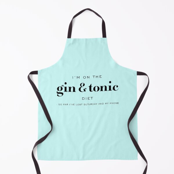 Item preview, I'm On The Gin And Tonic Diet Funny Drink designed and sold by SholoStudio.