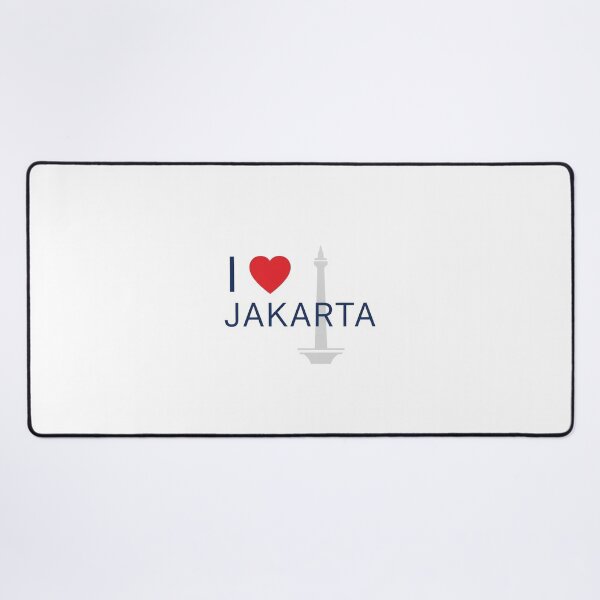 Item preview, I LOVE JAKARTA Design designed and sold by VerizalShop.