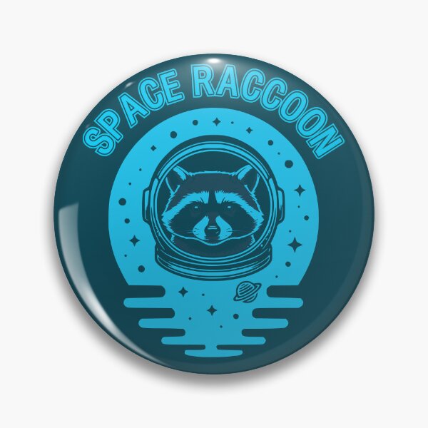 Item preview, Space Raccoon Astronaut Funny Animal Bulb designed and sold by NosandEdgy.