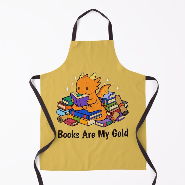 Item preview, Book Buddies: Dragon: Books Are My Gold designed and sold by AvocasaStudios.