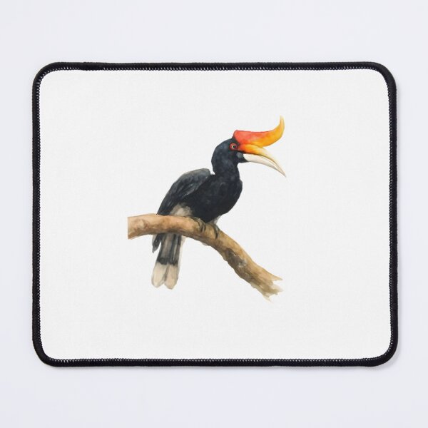 Item preview, Rhinoceros Hornbill (Buceros rhinoceros) designed and sold by HOMETOWN86.