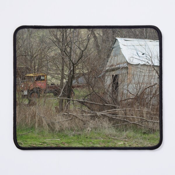 Item preview, Old Truck & Shed, Country Australia designed and sold by SculleryDaysVtg.