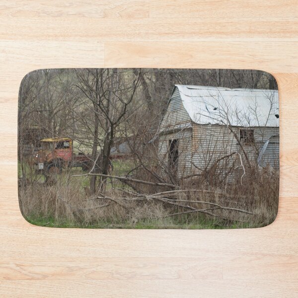 Item preview, Old Truck & Shed, Country Australia designed and sold by SculleryDaysVtg.
