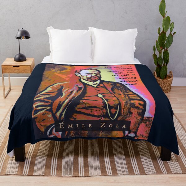 Item preview, CÉmile Zola quote: The artist is nothing without the gift, but the gift is nothing without work. designed and sold by artbleed.