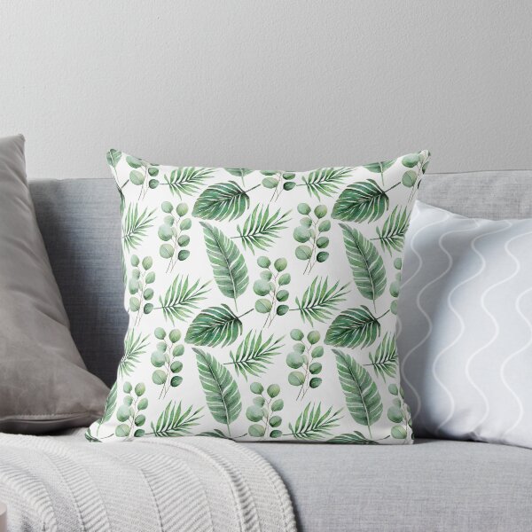 Item preview, Patrón de hojas verdes designed and sold by SmallDart Creations.