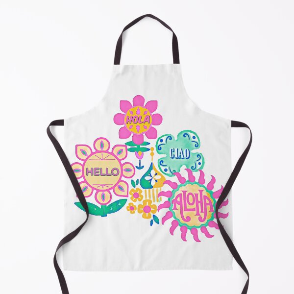 Item preview, Its a Small World Disney Ride Hello Welcome Flower Arrangement Watercolor designed and sold by MagicKingdome.
