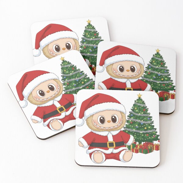 Item preview,   labubu, cute adorable santa labubu doll with christmas tree designed and sold by nicnacc.